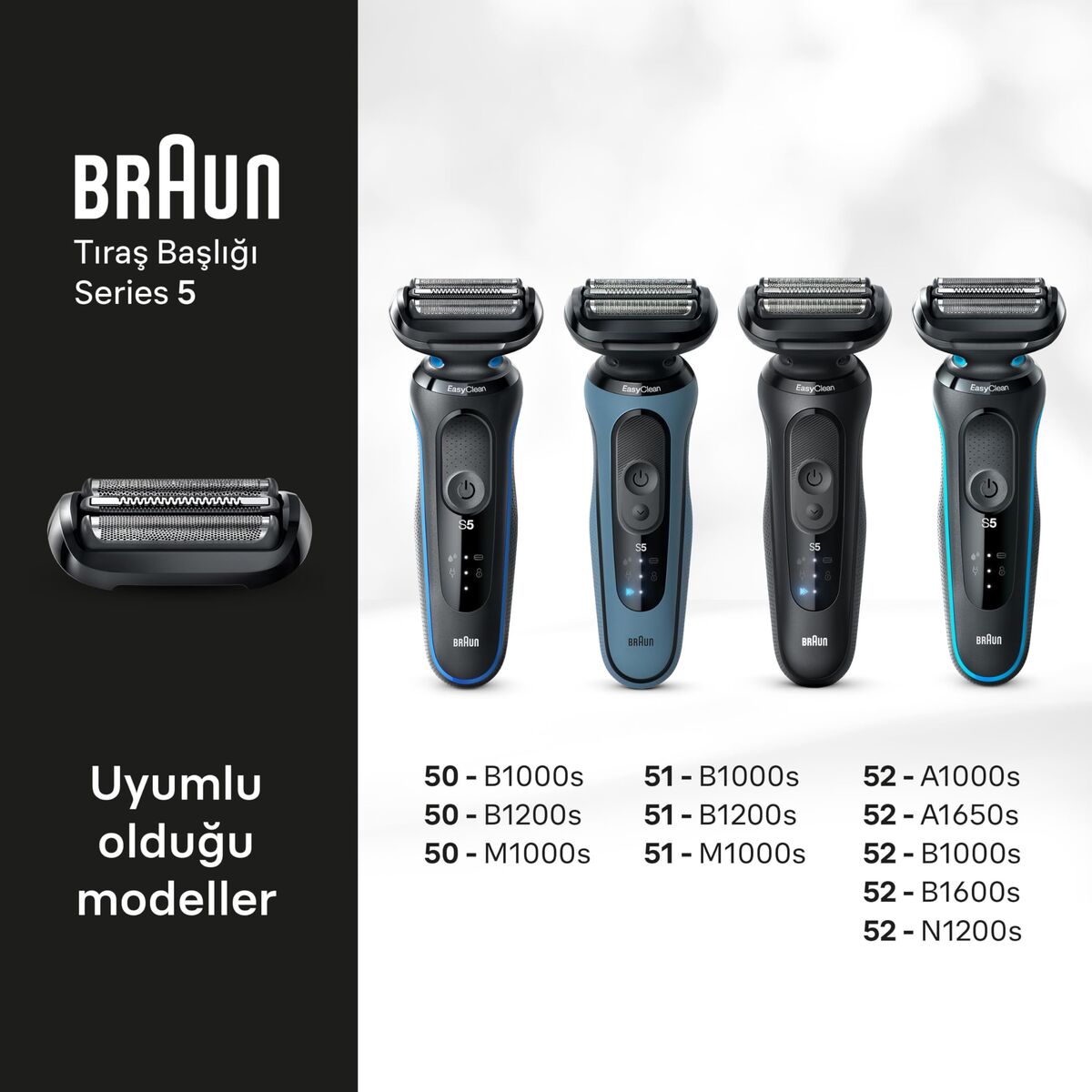 Udskiftningshoved Braun 54B produktemballage