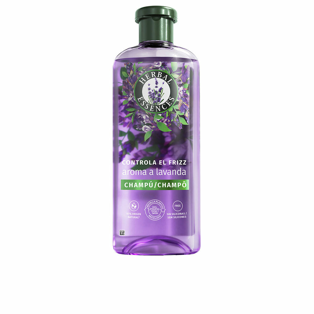 Shampoo Urteessenser LAVANDA ANTIENCRESPAMIENTO 350 ml shampooflaske
