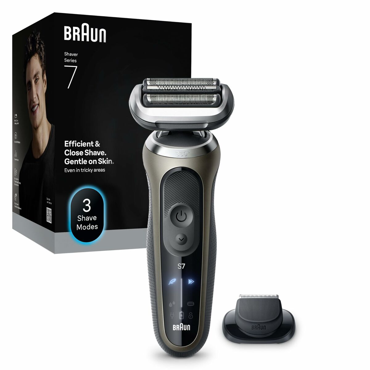 Hårklippere Braun 72-G1200S produktemballage
