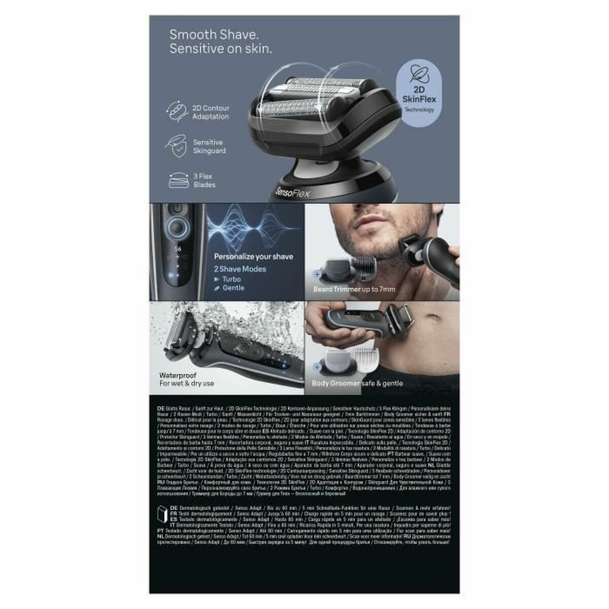 Shaver Braun produktemballage