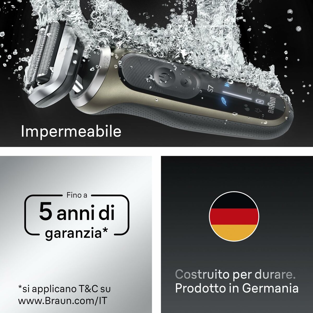 Hårklippere Braun 72-C7200CC produktemballage