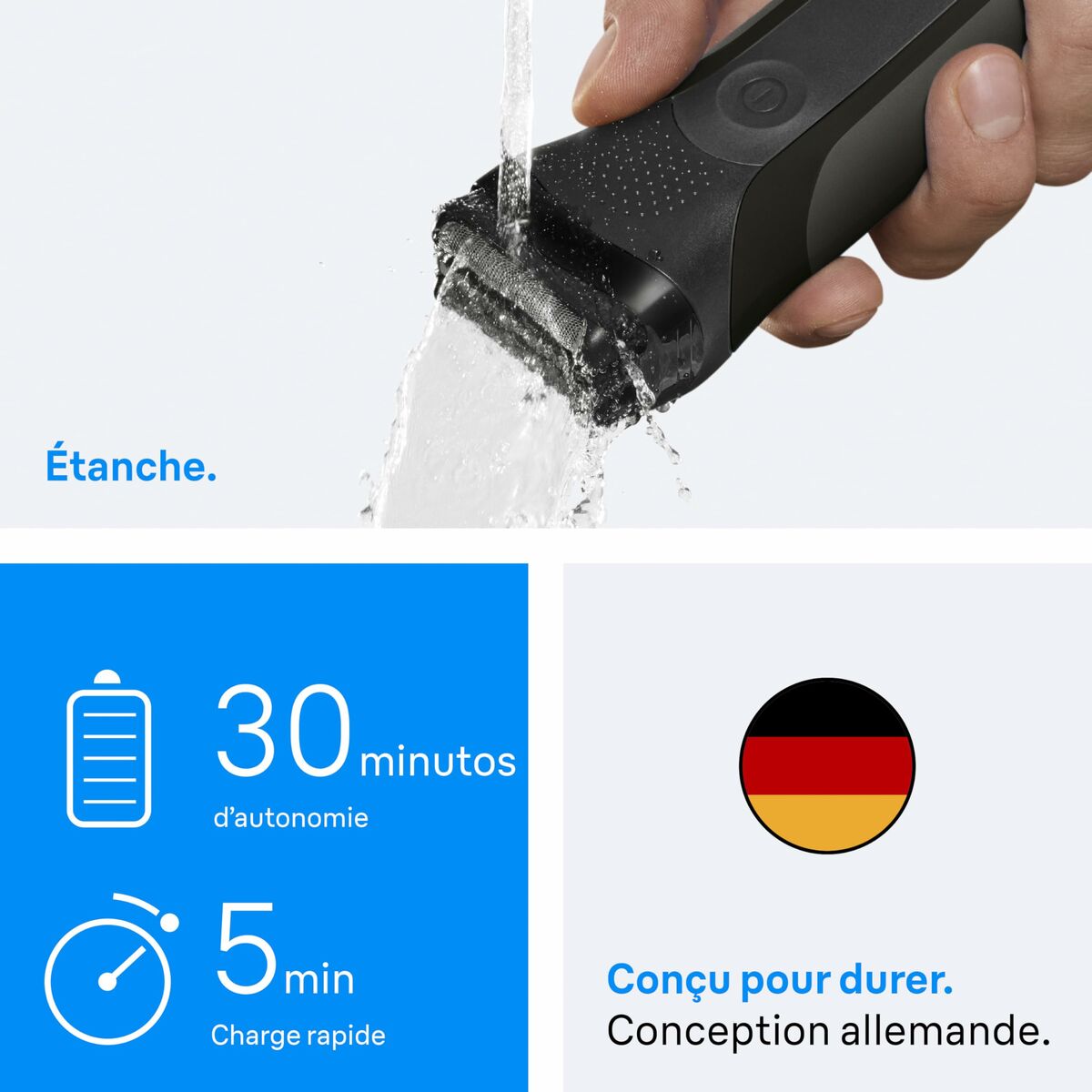 Hårklippere Braun 300S produktemballage