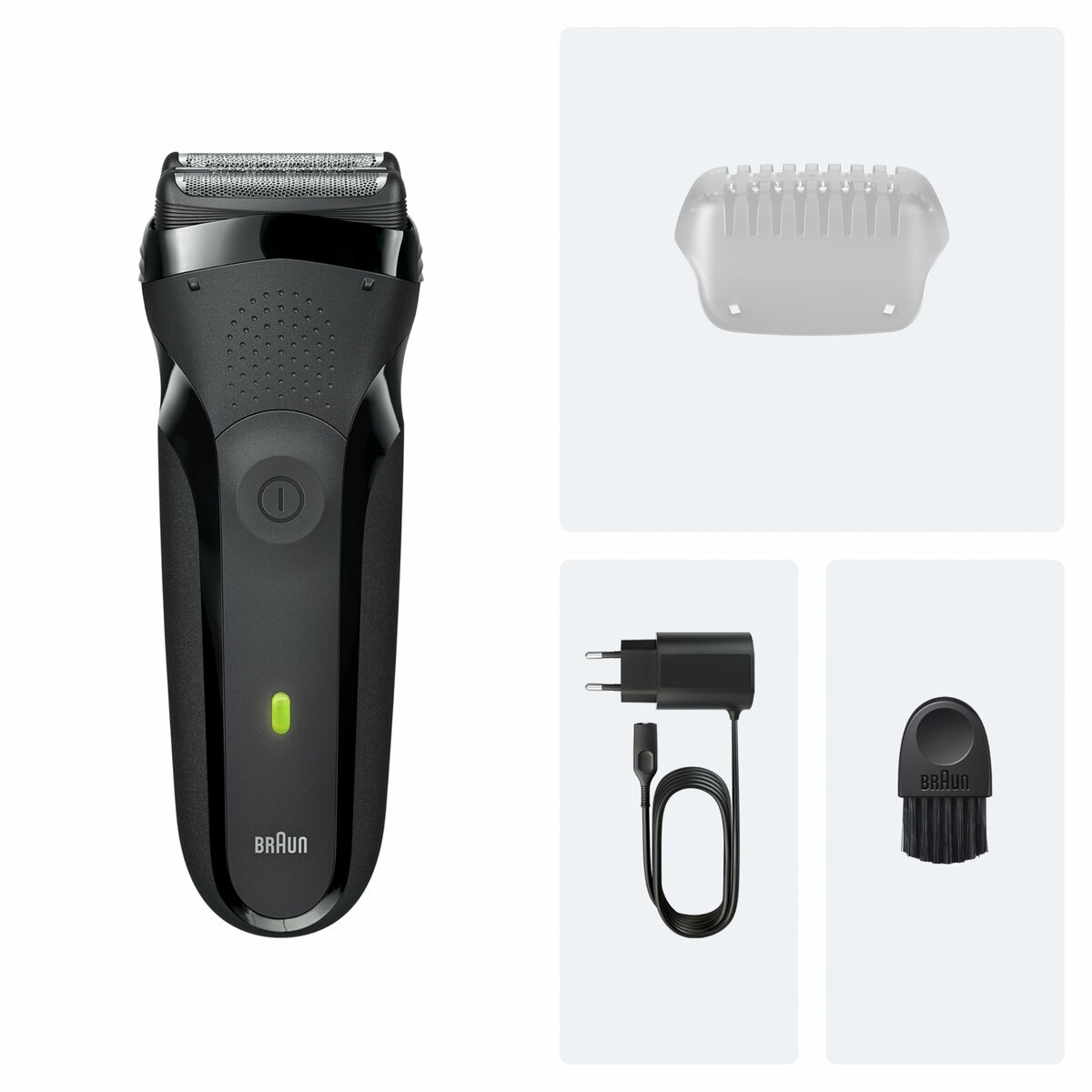 Hårklippere Braun 300S produktemballage