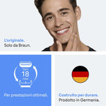 Udskiftningshoved Braun Series 3 produktemballage
