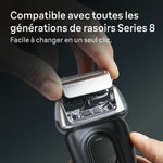 Udskiftningshoved Braun Series 8 produktemballage