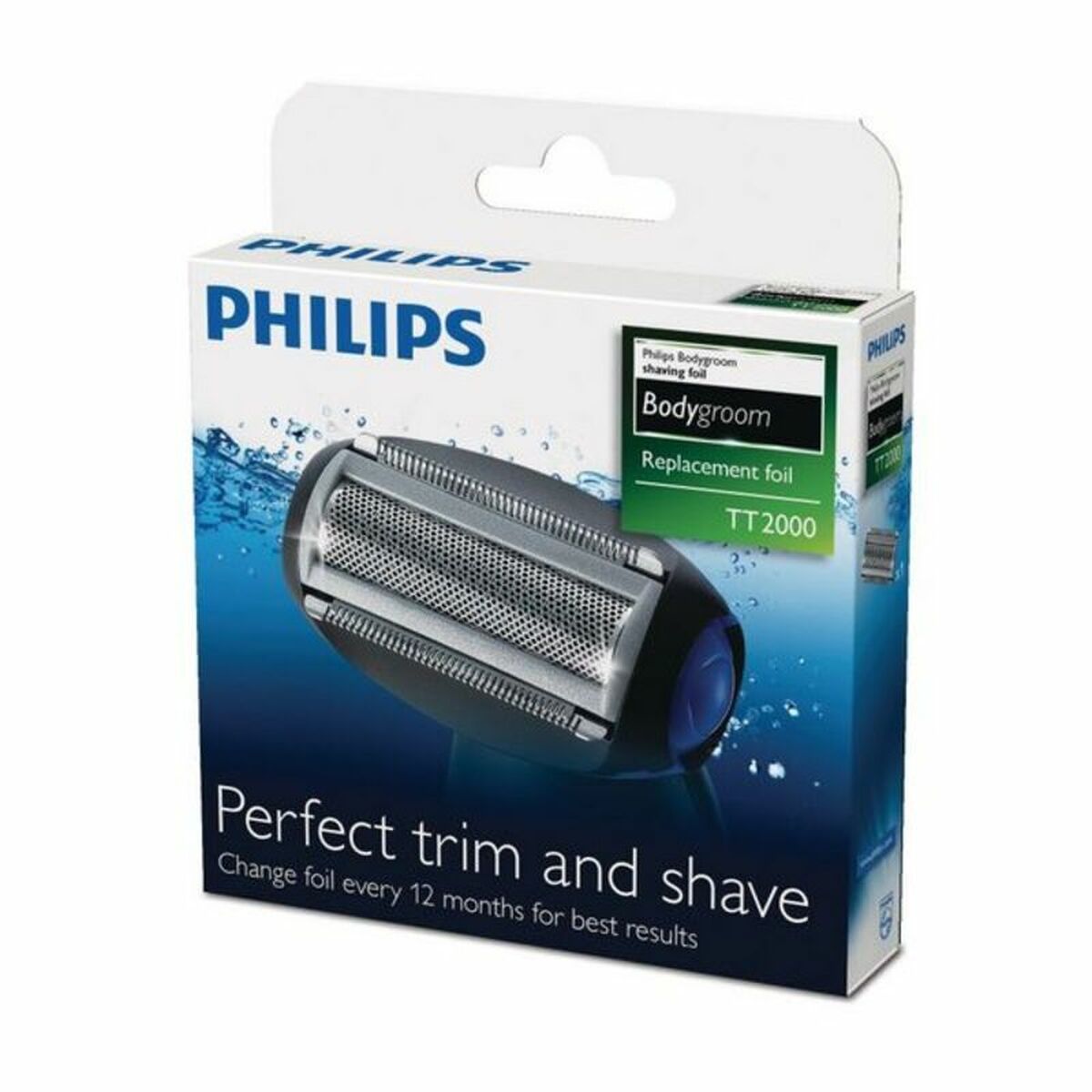 Udskiftningshoved Philips TT2000/43 produktemballage