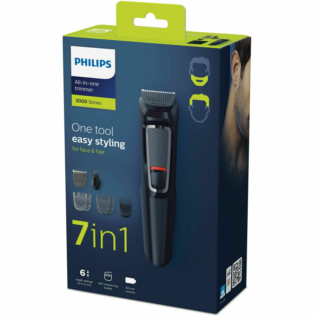 Hårklipper/barbermaskine Philips MG3720/15 produktemballage