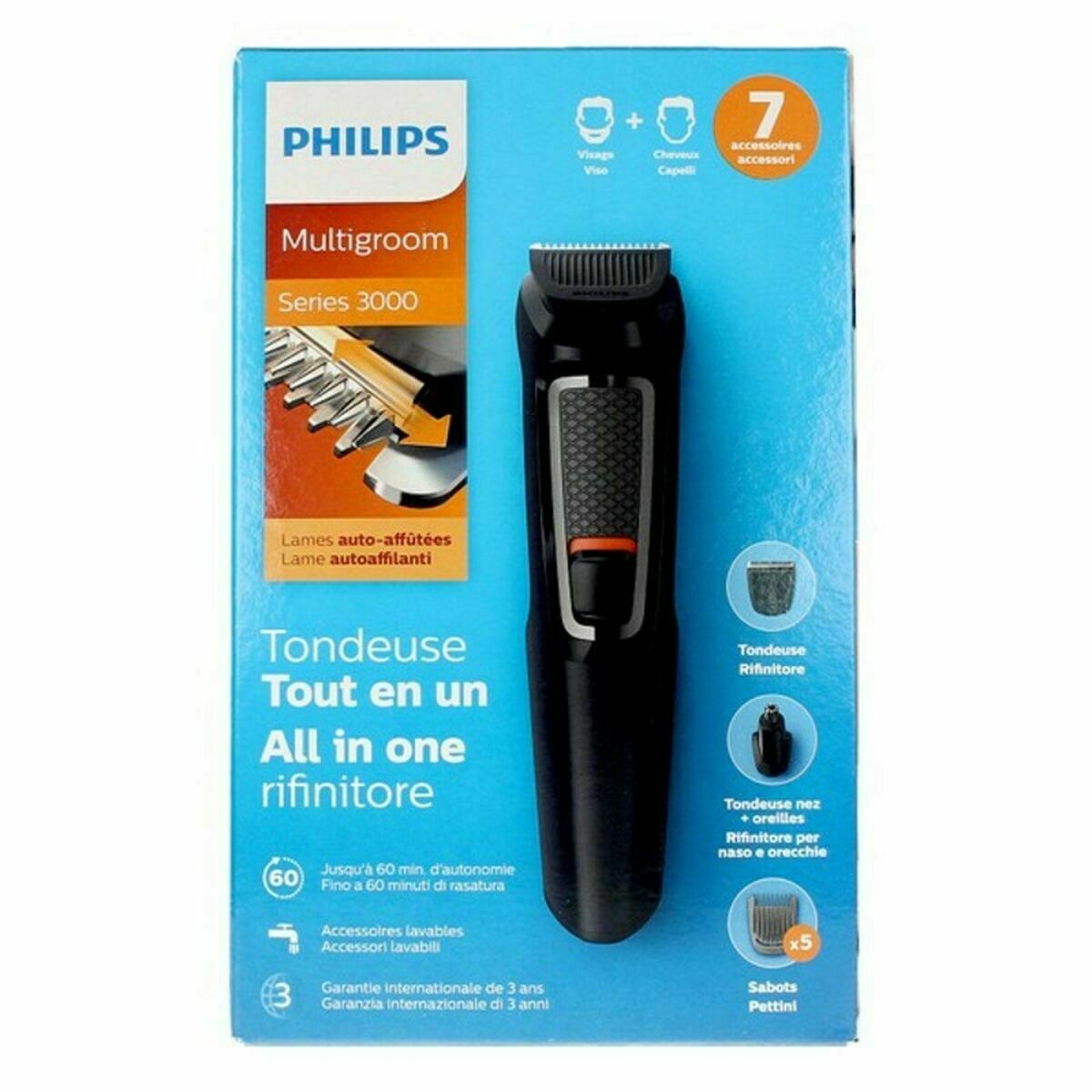 Hårklipper/barbermaskine Philips MG3720/15 produktemballage