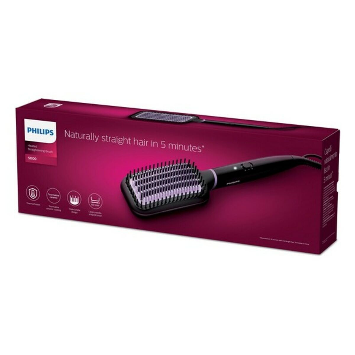 Udjævningsbørste Philips BHH880/00 ​​produktemballage