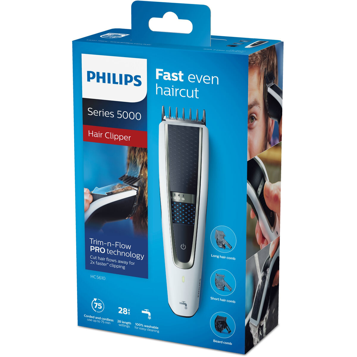 Hårklippere Philips HC5610/15 produktemballage
