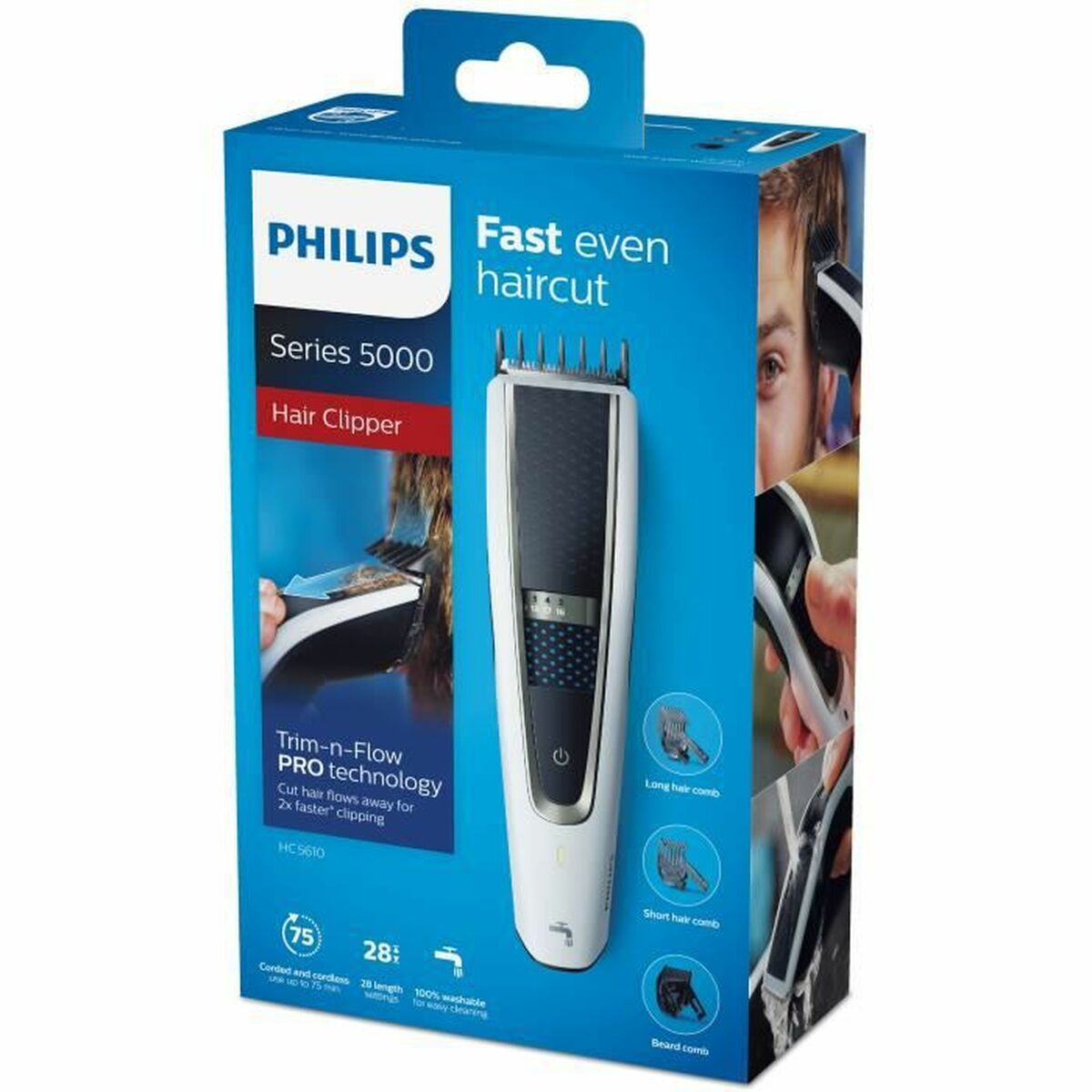 Hårklippere Philips HC5610/15 produktemballage