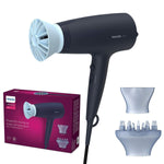 Hårtørrer Philips 3000 BHD360/20 Secador Navy Blue dybblå 2100 W produktemballage