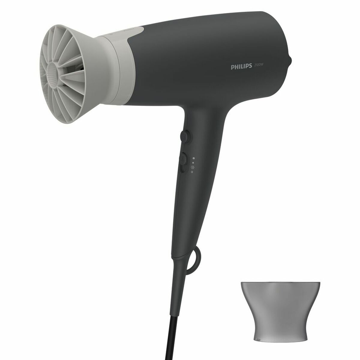 Hårtørrer Philips Grå 2100 W 200 W produktemballage