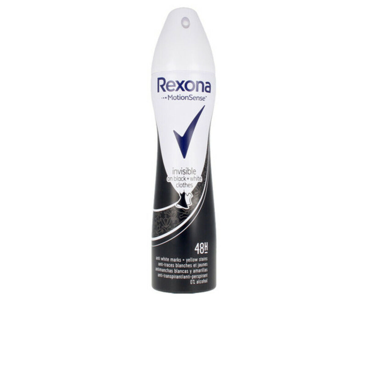 Spray Deodorant Rexona Invisible Diamond 200 ml produktemballage
