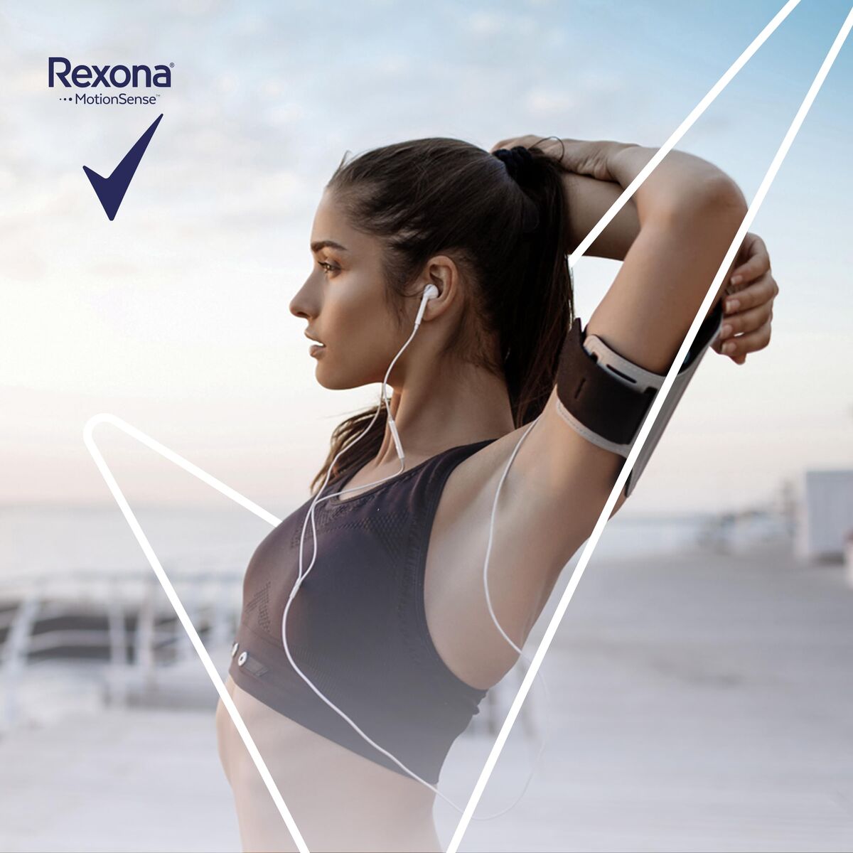 Deodorant Rexona 48h Invisible 200 ml (2 enheder) produktemballage