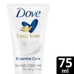 Hand Cream Dove ESSENTIAL CARE 75 ml hudplejeemballage