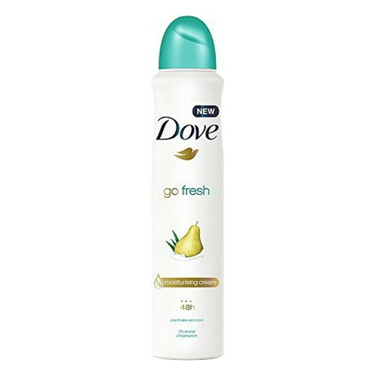 Spray Deodorant Dove 250 ml produktemballage