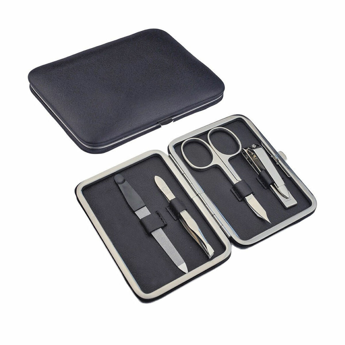 Manicure sæt Touch of Beauty Sort polypropylen produktemballage