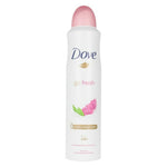 Spray Deodorant Dove Go Fresh 250 ml til kvinder produktemballage