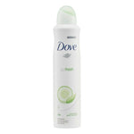 Spray Deodorant Dove 250 ml til kvinder produkt emballage