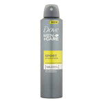 Spray Deodorant Dove Men Sport Active Fresh 250 ml til mænd produktemballage