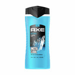 Shower Gel Axe Ice Chill 400 ml til mænd hudplejeemballage