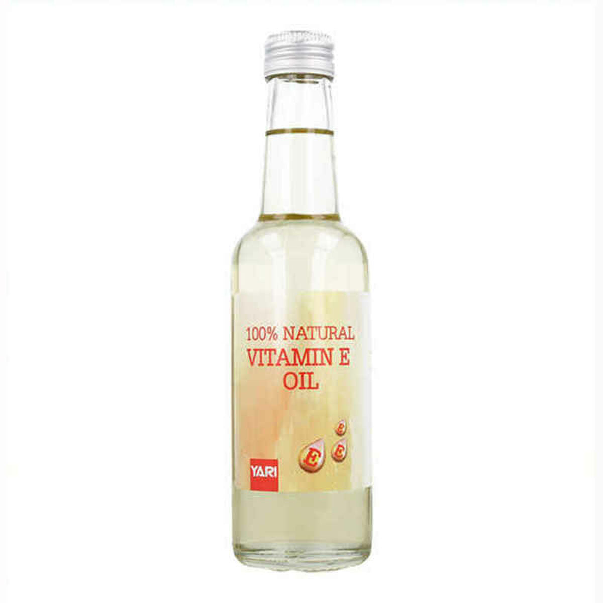 Moisturizing Oil Yari Natural E 250 ml Vitamin E produktemballage