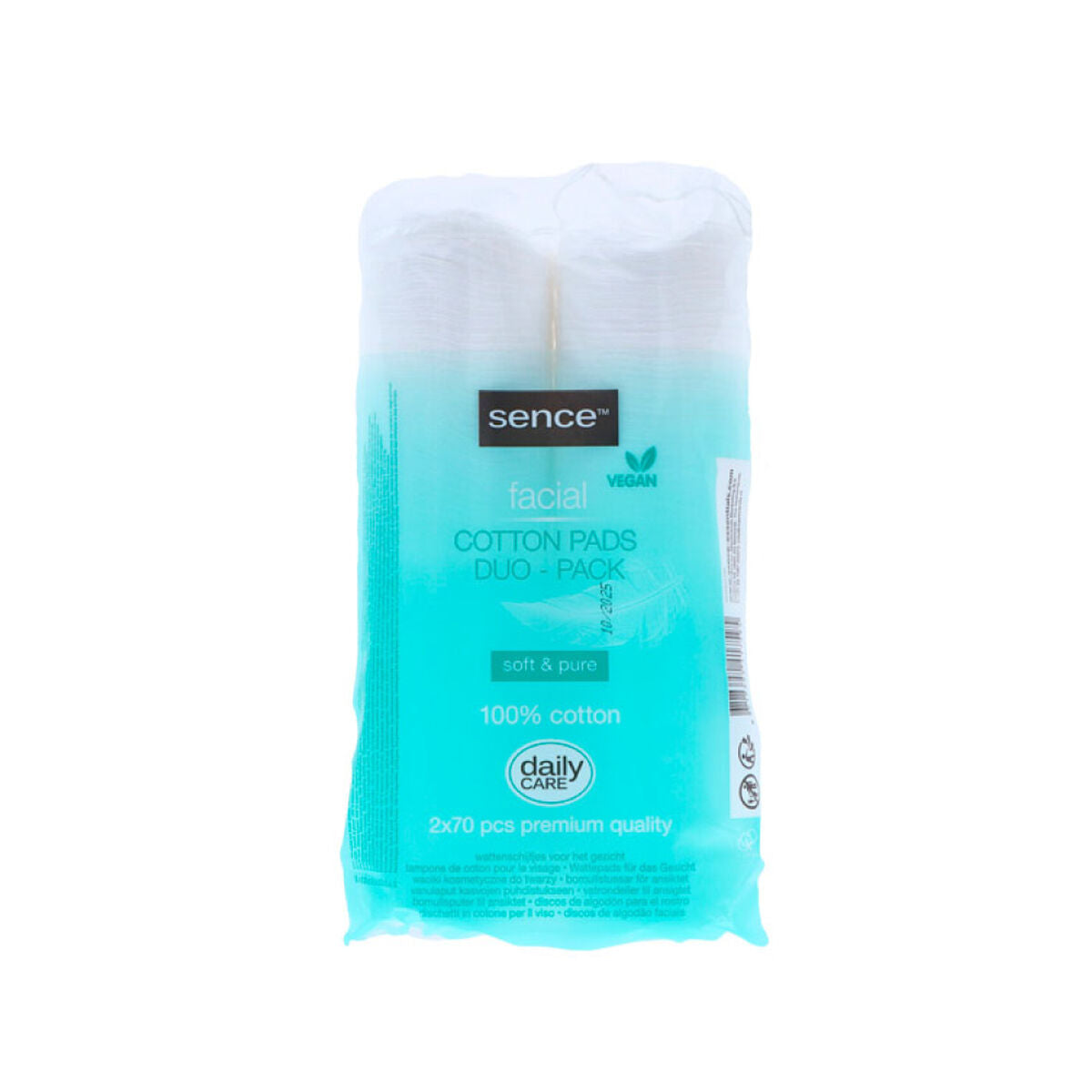 Cotton Wool Pads Sence 140 Units produktemballage