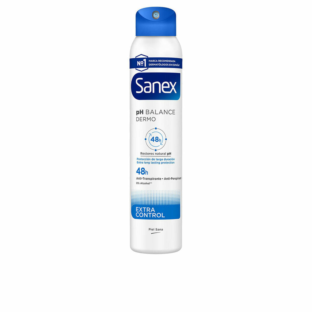 Spray Deodorant Sanex Extra Control 200 ml produktemballage
