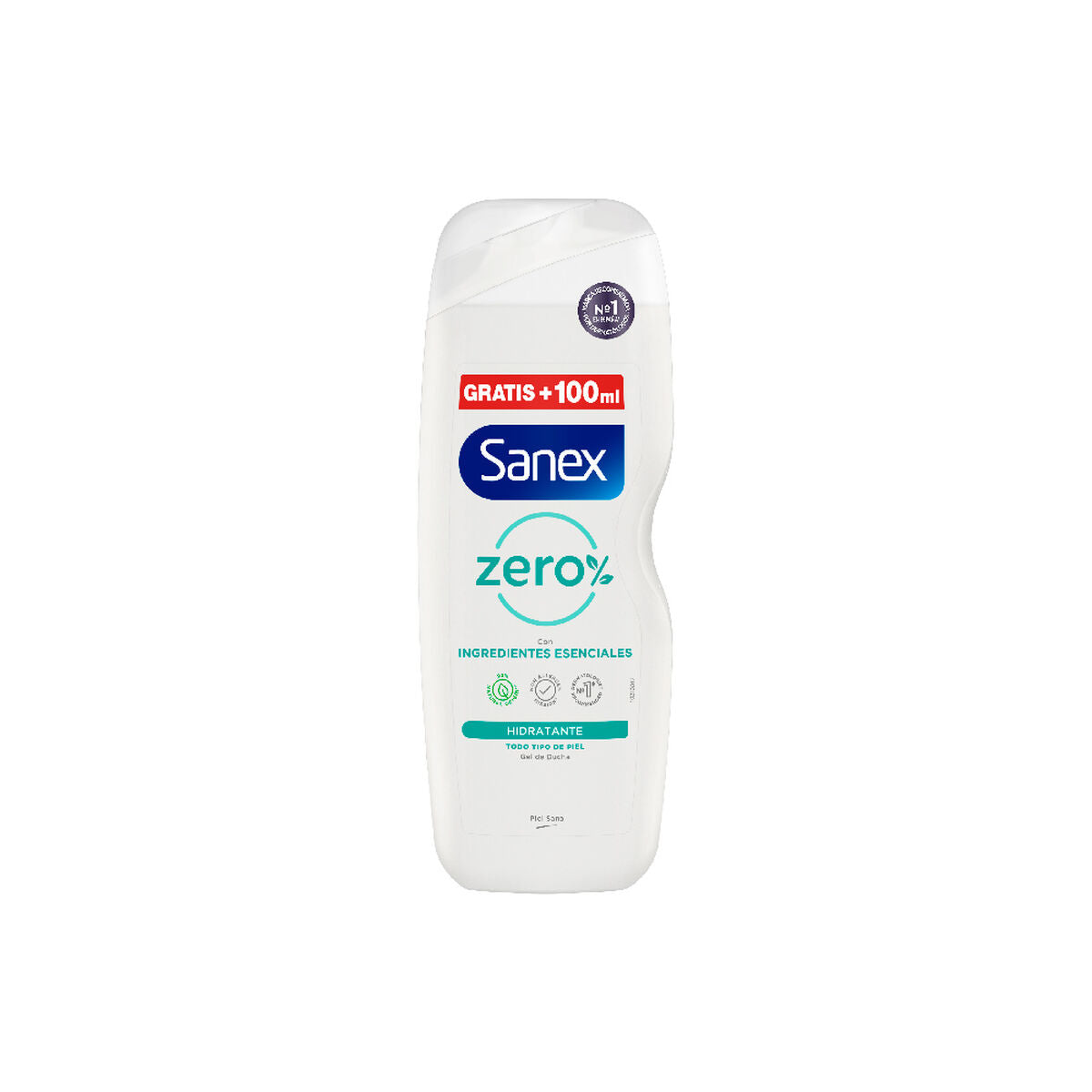 Shower Gel Sanex Zero 700 ml hudplejeemballage
