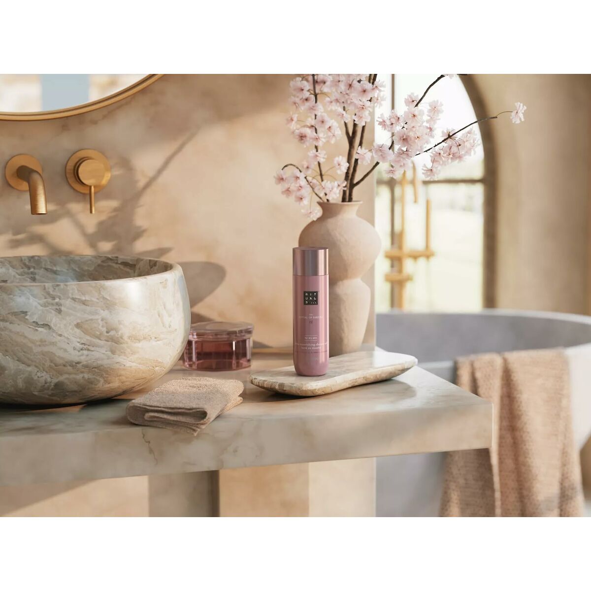 Shower Oil Rituals THE RITUAL OF SAKURA 200 ml produktemballage
