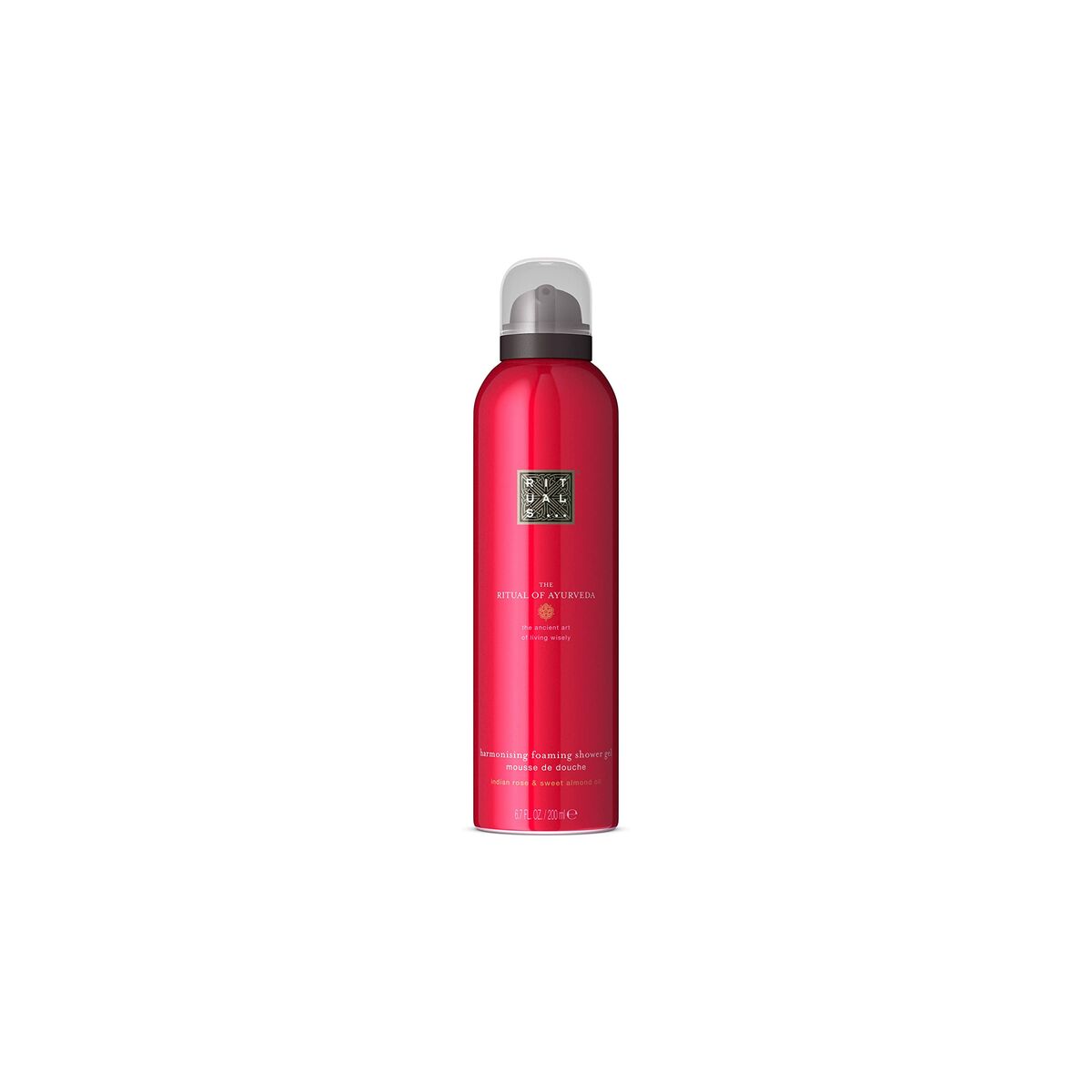 Shower Mousse Rituals The Ritual Of Ayurveda 200 ml produktemballage