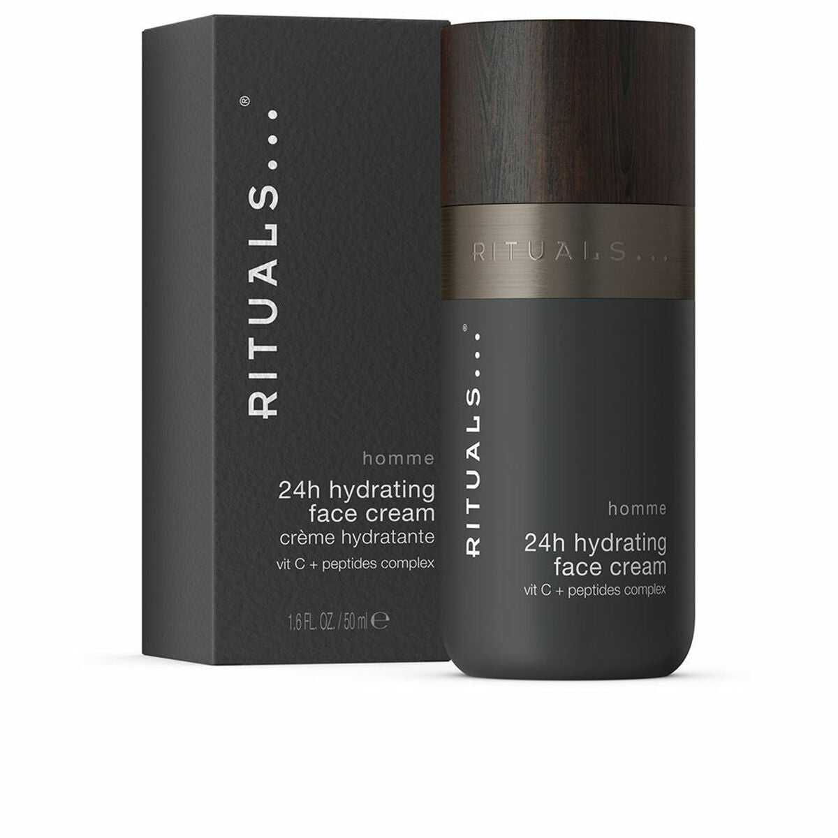 Day Cream Rituals Homme 50 ml til mænd hudplejeemballage