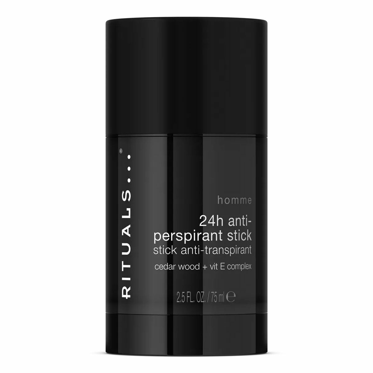 Deodorant Rituals Homme 75 ml til mænd produktemballage