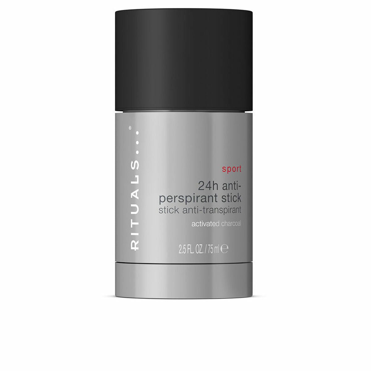 Deodorant Rituals Sport 75 ml til mænd produktemballage