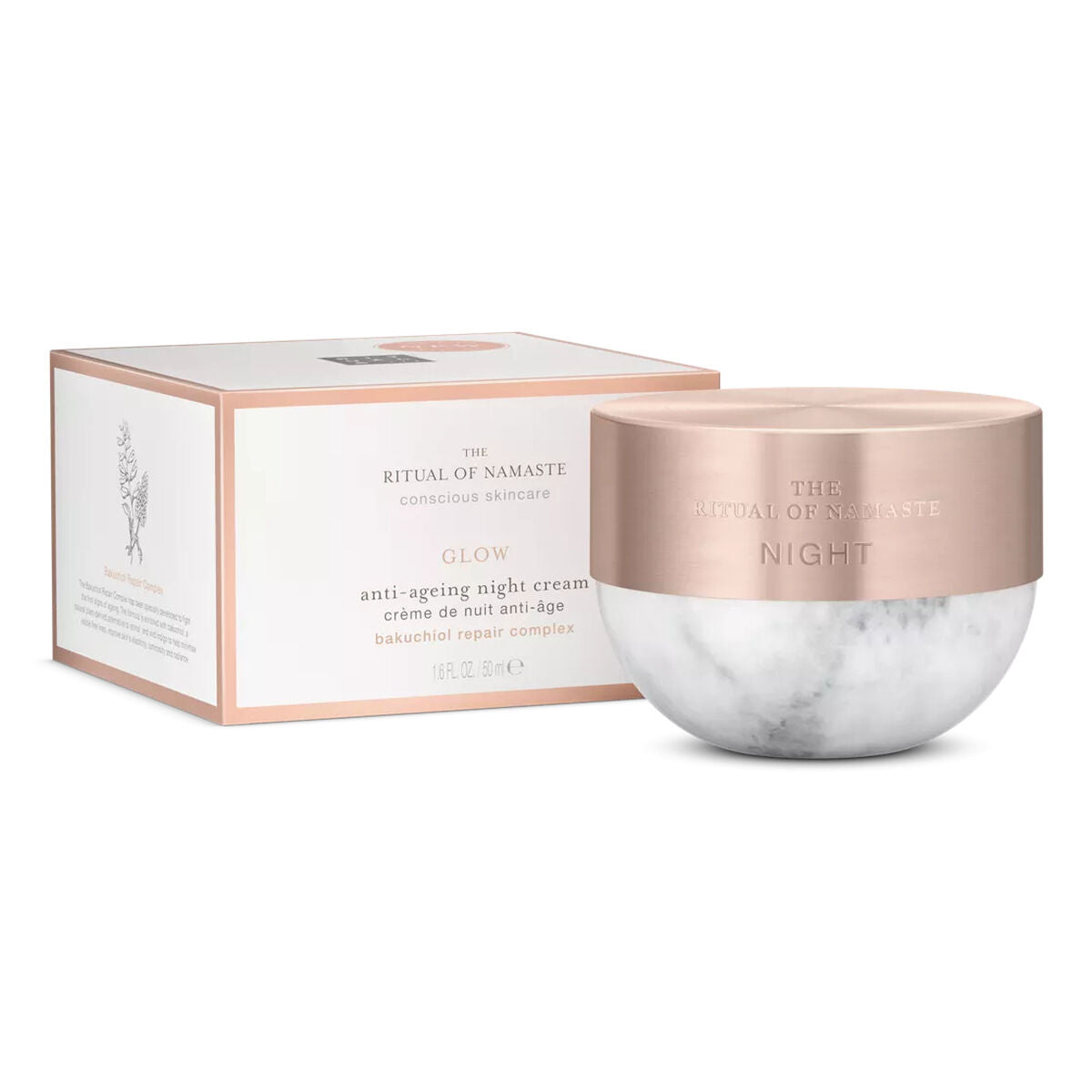 Hydrating Facial Cream Rituals THE RITUAL OF NAMASTE 50 ml hudplejeemballage