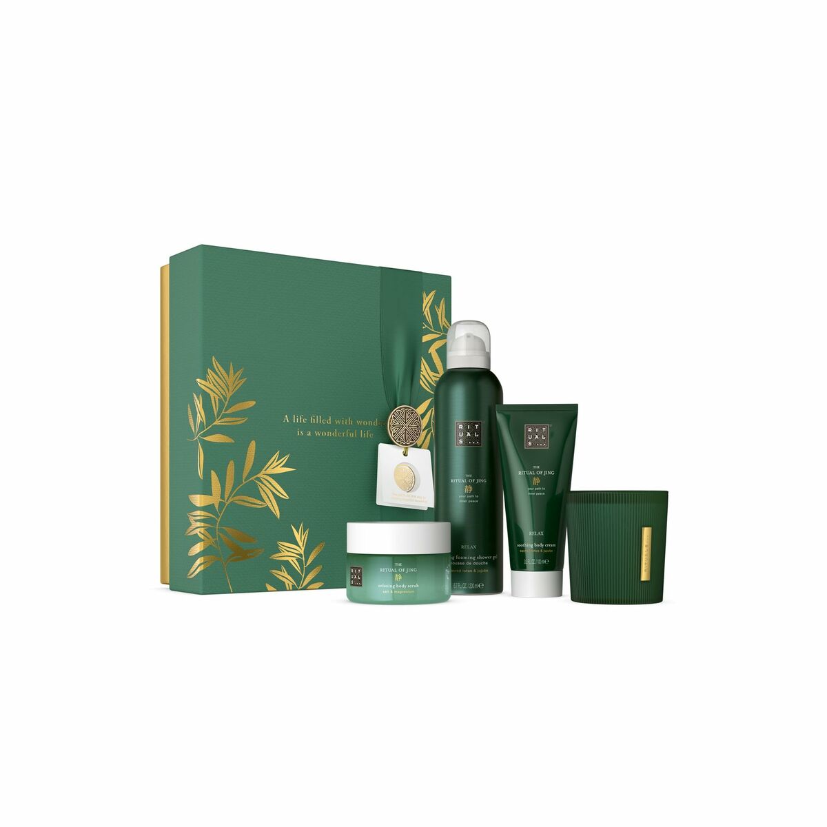 Cleansing Foam Rituals THE RITUAL OF JING 4 Pieces produktemballage