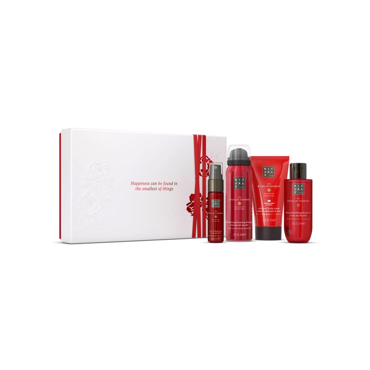 Kosmetiksæt til kvinder Ritualer THE RITUAL OF AYURVEDA 4 stks produktemballage