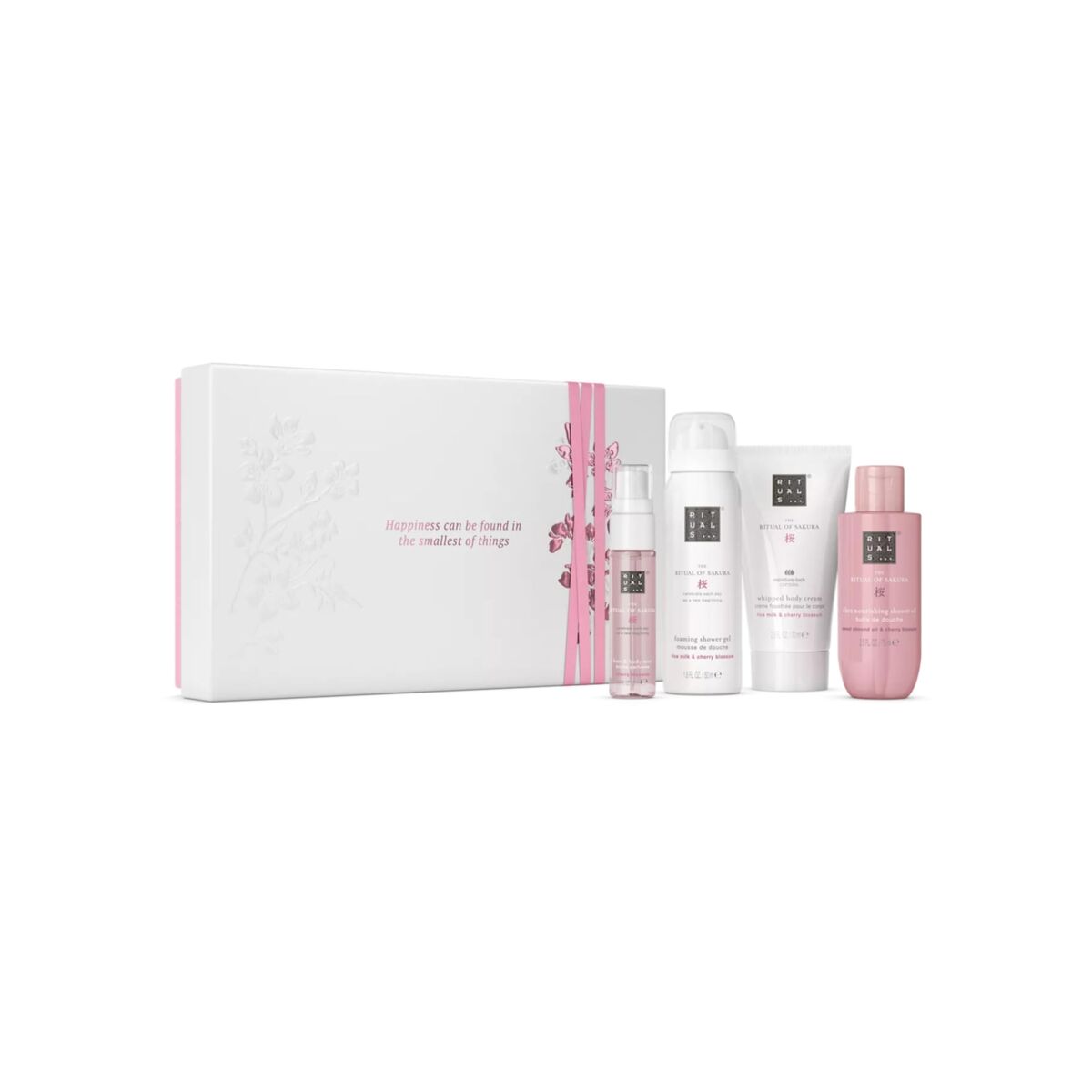 Kvinders kosmetiksæt Ritualer THE RITUAL OF SAKURA 4 stykker til kvinder produktemballage
