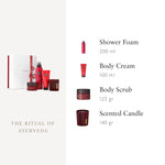Bath Set Rituals THE RITUAL OF AYURVEDA 4 stykker til kvinder produktemballage