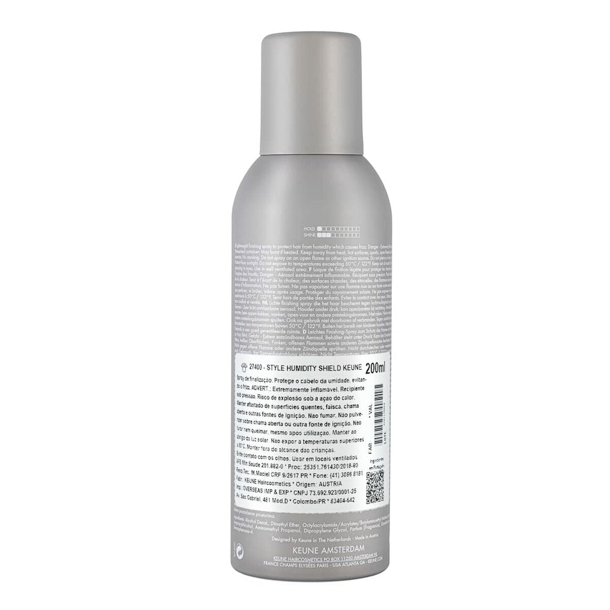 Anti-frizz Conditioner Keune Humidity Shield 200 ml balsamflaske