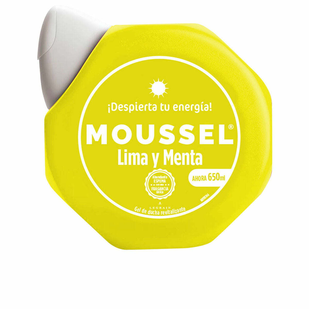 Shower Gel Moussel LIMA Y MENTA 650 ml hudplejeemballage