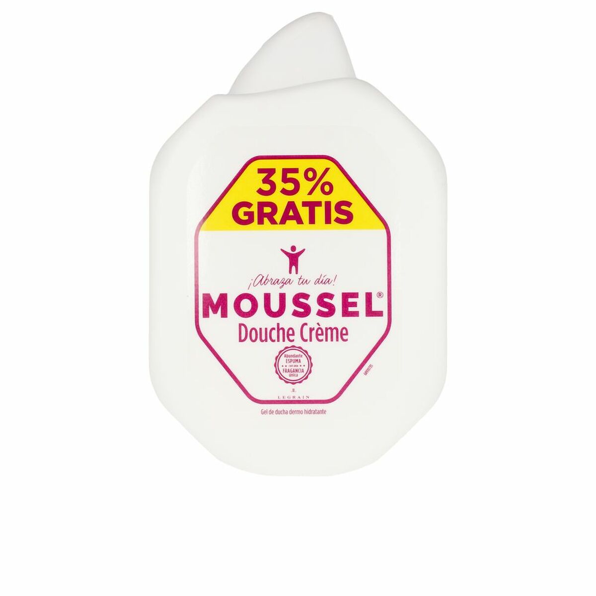 Moisturizing Shower Gel Moussel Douche Creme 850 ml hudplejeemballage