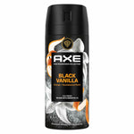 Spray Deodorant Axe BLACK VANILLA 150 ml produktemballage