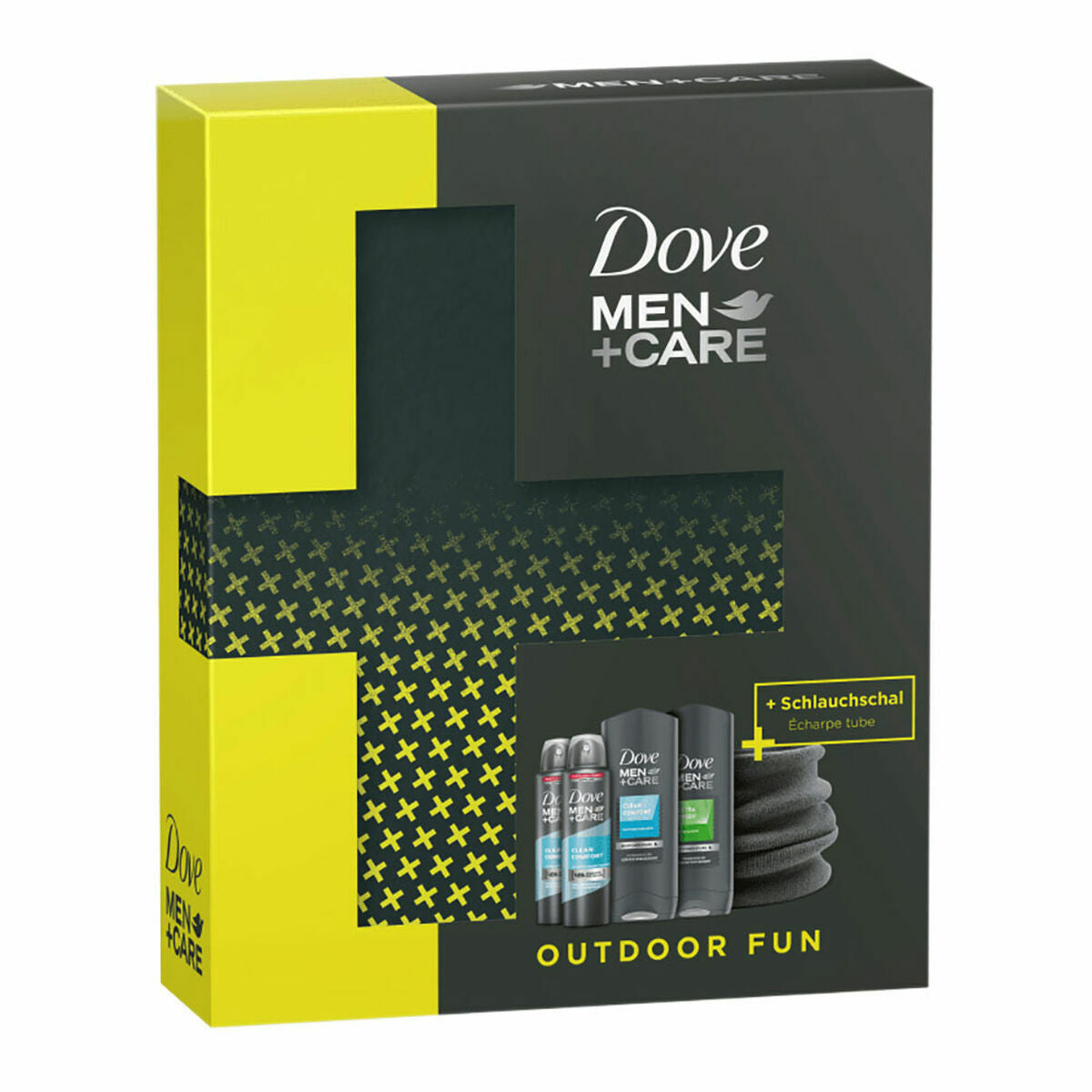 Bath Set Dove Men - Outdoor Fun 5 Pieces for Men produktemballage