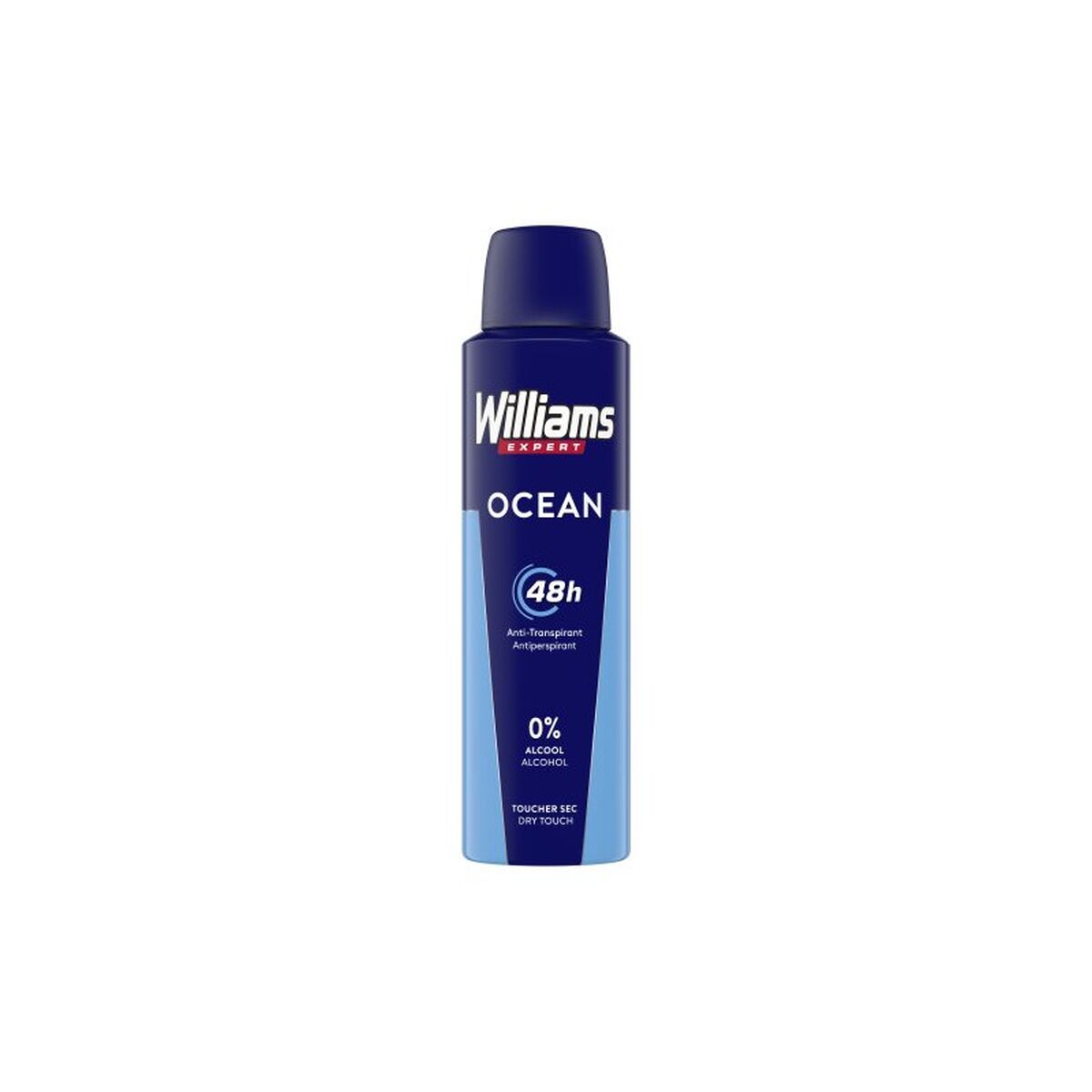 Spray Deodorant Williams Ocean 150 ml produktemballage