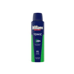 Spray Deodorant Williams Tonic 150 ml til mænd produktemballage