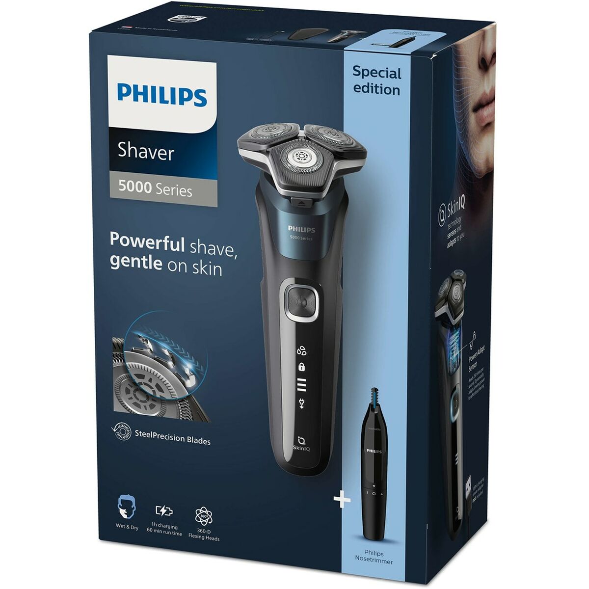 Hårklippere Philips produktemballage