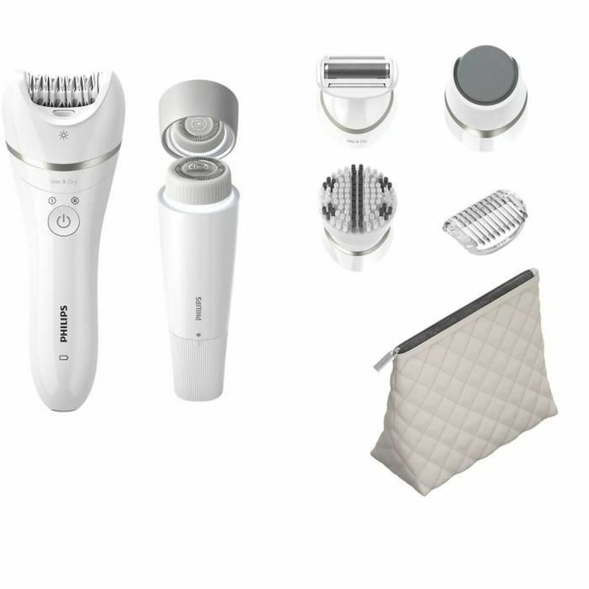Elektrisk hårfjerner Philips BRE770/92 - Satinelle Advanced Plastic-produktemballage