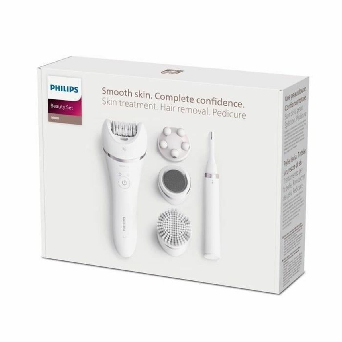 Elektrisk hårfjerner Philips BRE770/92 - Satinelle Advanced Plastic-produktemballage